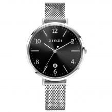 ZINZI Watch SOPHIE Black with Mesh Band