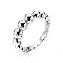 ZINZI Sterling Silver Ring Beads ZIR1583