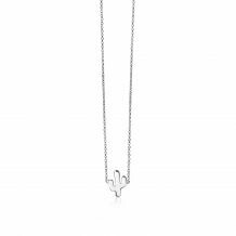 ZINZI Sterling Silver Fantasy Necklace Cactus 40-45cm ZIC1680