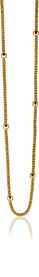 ZINZI Gold Plated Sterling Silver Fantasy Necklace 42-45cm ZIC1128G