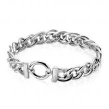 ZINZI Sterling Silver Curb Chain Bracelet 20cm ZIA974