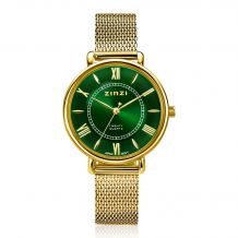 Zinzi horloge 34mm groene wzpl.gg.kast / meshband