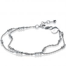 ZINZI Sterling Silver Multi-look Bracelet Beads 19cm ZIA1908