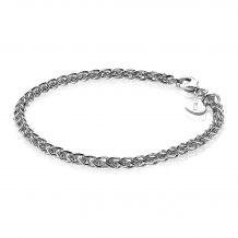 ZINZI Sterling Silver Wheat Chain Bracelet 3,5mm ZIA1260