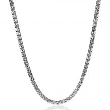 ZINZI Sterling Silver Necklace Rolex Style Chain 4,5mm