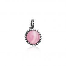 Zinzi zilveren hanger roze ZIH793R