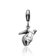 ZINZI Sterling Silver Charm Sandal CHARMS214