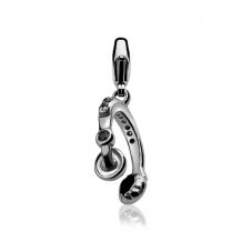 ZINZI Sterling Silver Charm Headphones CHARMS256