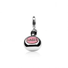 ZINZI Sterling Silver Charm Nail Polish CHARMS271