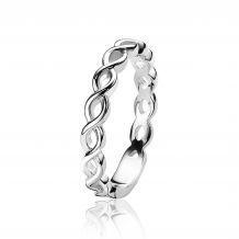 ZINZI Sterling Silver Stackable Ring Infinity ZIR1265