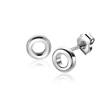 ZINZI Sterling Silver EarRings 5mm Open