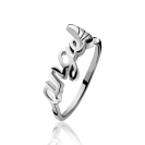ZINZI by Fatima Sterling Silver Angel Ring for Girls ZBFR13