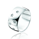 ZINZI DIAMONDS Sterling Silver Ring ZDR47