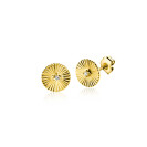 ZINZI GOLD oorknopjes rond gediamanteerd/zirc.6mm