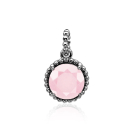 ZINZI Sterling Silver Pendant Pink ZIH842R