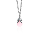 ZINZI Sterling Silver Drop Pendant Pink ZIH1877R