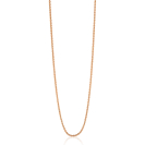 ZINZI zlv. palmier collier 80 cm rosé verguld