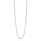 42cm ZINZI Sterling Silver Wheat Chain Necklace ZILC-P42
