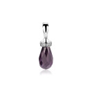 ZINZI Sterling Silver Pendant Purple ZIH1002P