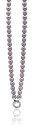 ZINZI Necklace with Light Purple Pearls 43cm ZIC401P-S
