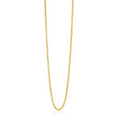 ZINZI zlv. jasseron collier 80 cm geel verguld