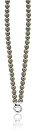 ZINZI Necklace with Olive Green Pearls 43cm ZIC401OG-S