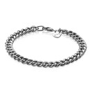 ZINZI Sterling Silver Curb Chain Bracelet 19cm ZIA1056