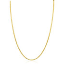 ZINZI zlv. collier gg.verg.massieve rond venetiaans