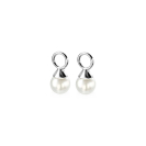 ZINZI Sterling Silver Earrings Pendants Pearl White ZICH1749W (excl. hoop earrings)