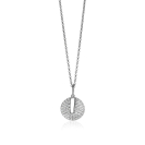 ZINZI Sterling Silver Necklace 45cm With Pendant ZIC1444