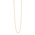 42cm ZINZI Gold Plated Sterling Silver Beads Necklace ZILC-B42G