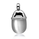 ZINZI Sterling Silver Pendant Grey ZIH794G