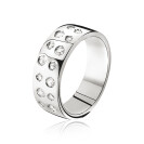 ZINZI Sterling Silver Ring White ZIR574