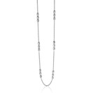 ZINZI Sterling Silver Fantasy Necklace Oval 42-45cm ZIC1809-42