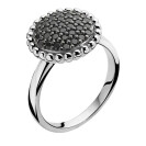 ZINZI Sterling Silver Ring Black ZIR949Z
