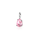 ZINZI Sterling Silver Pendant Drop Pink ZIH2070R