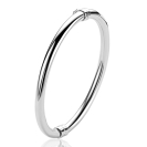 ZINZI zlv. bangle armband rond glad 5mm