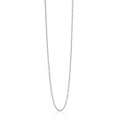 42cm ZINZI Sterling Silver Anchor Necklace ZILC-A42