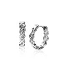 13mm ZINZI Sterling Silver Earrings Infinity ZIO1265