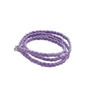 ZINZI Braided Bracelet Purple ZBF11P