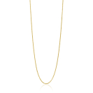 42cm ZINZI 14K Gold Anchor Necklace 0,9mm width ZGLA42-09