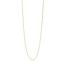 45cm ZINZI 14K Gold Anchor Necklace 0,7mm width ZGLA45-07