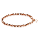 ZINZI Rose Gold Plated Sterling Silver Bracelet 19cm ZIA1153R
