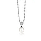 ZINZI Sterling Silver Pearl Pendant White ZIH1151