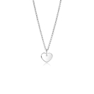 12mm ZINZI Sterling Silver Pendant Shiny Heart to Engrave ZIH2346-12 (excl. necklace)