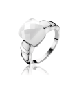 ZINZI Sterling Silver Ring White ZIR1110