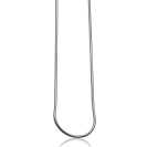 ZINZI Sterling Silver Snake Necklace 1mm width 42cm ZISL42