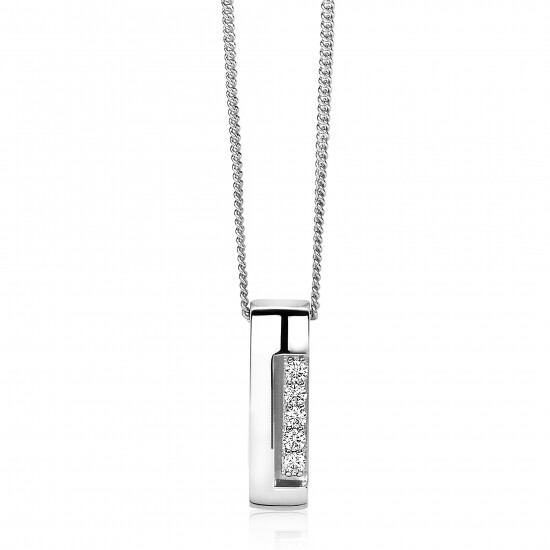 ZINZI Sterling Silver Necklace by Dutch Designer Mart Visser MVC17