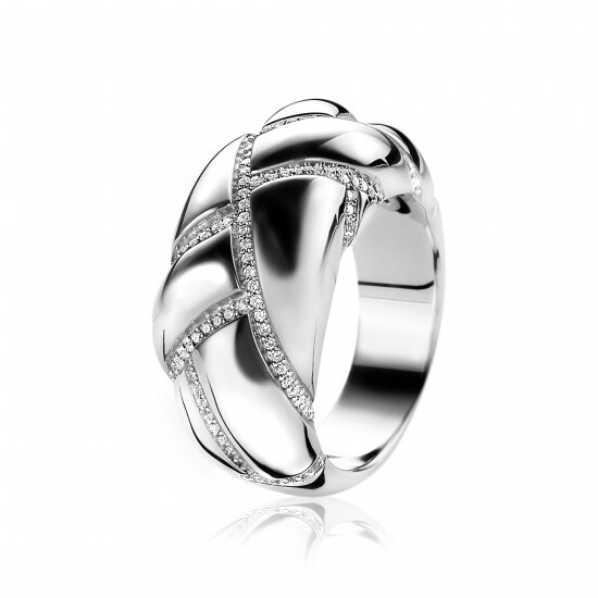 ZINZI Sterling Silver Ring by Dutch Designer Mart Visser MVR8
