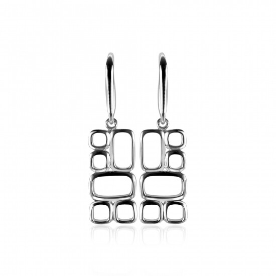 ZINZI Sterling Silver Earrings by Dutch Designer Mart Visser MVO3